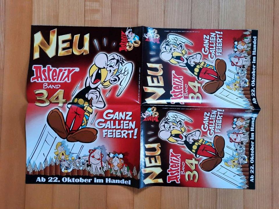 Asterix Plakate Poster,  Stundenplan in Neumarkt i.d.OPf.