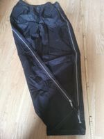 ✿ Motorrad Regenhose mit Reißverschluss bis oben 76-100cm schwarz Baden-Württemberg - Mannheim Vorschau