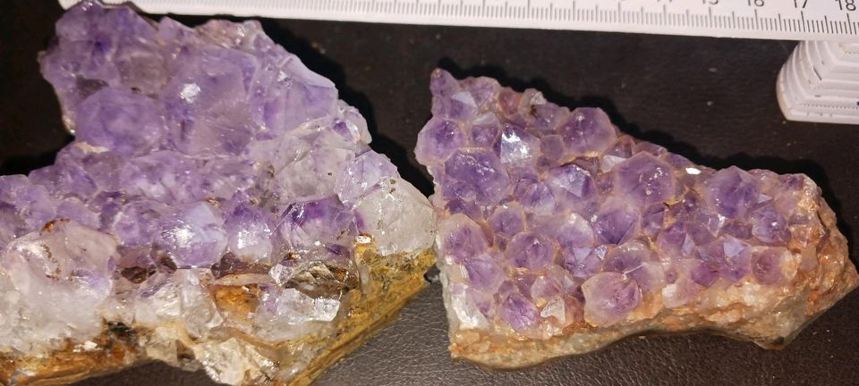 Amethyst-Kristalle in Mössingen