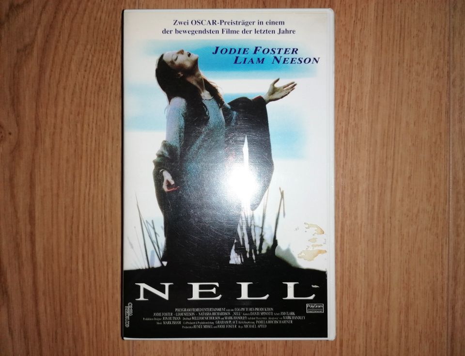 VHS Nell Jodie Foster Liam Neeson Drama in Nettetal