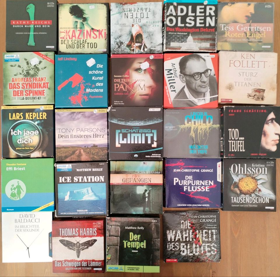 24 Hörbücher in Essen