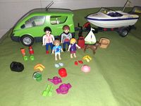 Playmobil 4144 Auto Familien Van + Hänger + Boot Nordrhein-Westfalen - Oberhausen Vorschau