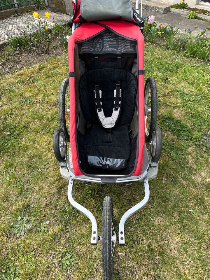 Thule Chariot Cougar 1 Fahrradanhänger, Kinderwagen in Radeberg