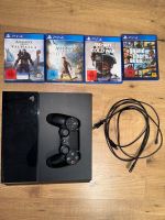 Sony PlayStation 4 plus 4 spiele Nordrhein-Westfalen - Plettenberg Vorschau