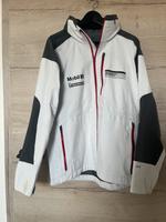 Regenjacke von Porsche, weiß, Gore tex, verschweißte Nähte, L Hessen - Bad Wildungen Vorschau