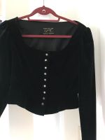 Jacke Samt schwarz Modeatelier Ocoutuere Babara Surowka  Gr 36 Niedersachsen - Winsen (Luhe) Vorschau