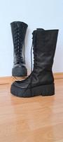 Lederstiefel Plateau Boots Plateaustiefel Hessen - Riedstadt Vorschau