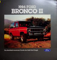 Ford Bronco II - USA - Übergröße - Prospekt 1984 Dresden - Reick Vorschau