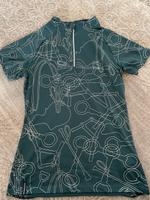 Felix Bühler Funktionsshirt Reitshirt XS Petrol Silber Niedersachsen - Bad Zwischenahn Vorschau