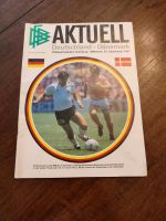 DFB Aktuell Programm Länderspiel Deutschland - Dänemark  1987 Hamburg-Nord - Hamburg Langenhorn Vorschau