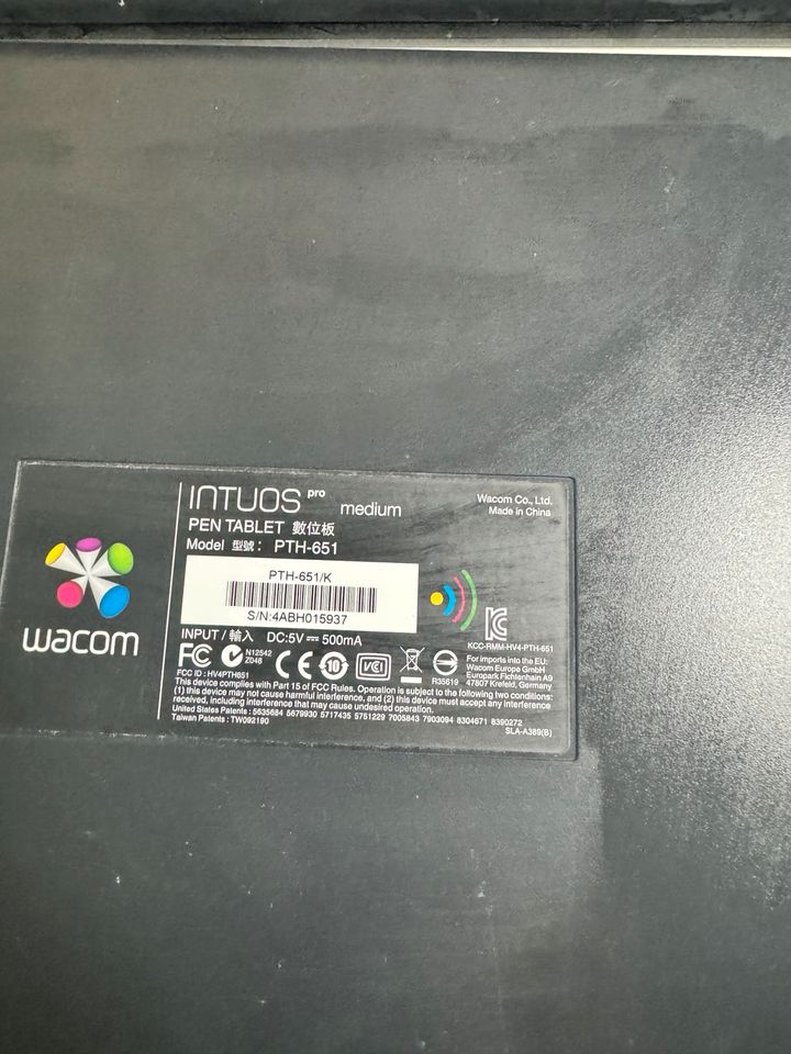 Wacom Creative Tablet in Nürnberg (Mittelfr)