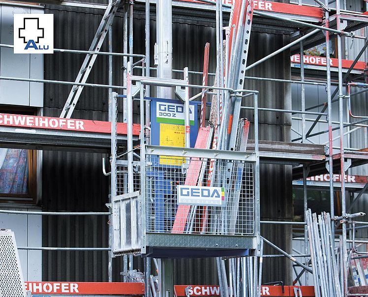 Materialaufzug bs 20 Meter Höhe für Handwerksfirmen in Hamburg