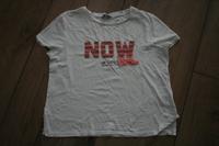 Cropped T-Shirt Gr. XS mit Stickerei, weiß Thüringen - Schleiz Vorschau