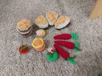 Handmade Kinderküche Törtchen Muffins Gemüse gehäkelt Essen - Essen-Südostviertel Vorschau