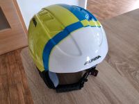 ALPINA Skihelm Carat Kinder 51-55 grün blau Sachsen - Hähnichen Vorschau