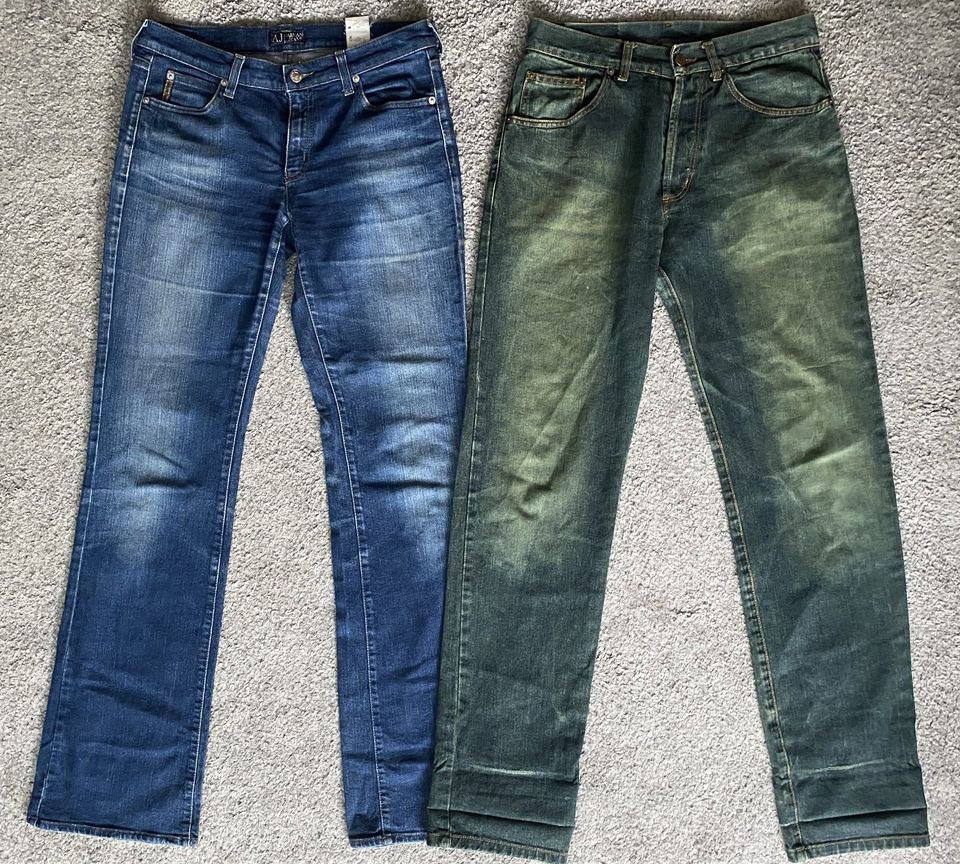 Jeans Armani Comfort Fit 29/34 Spf Slim 29/34 - 2 st in Düsseldorf