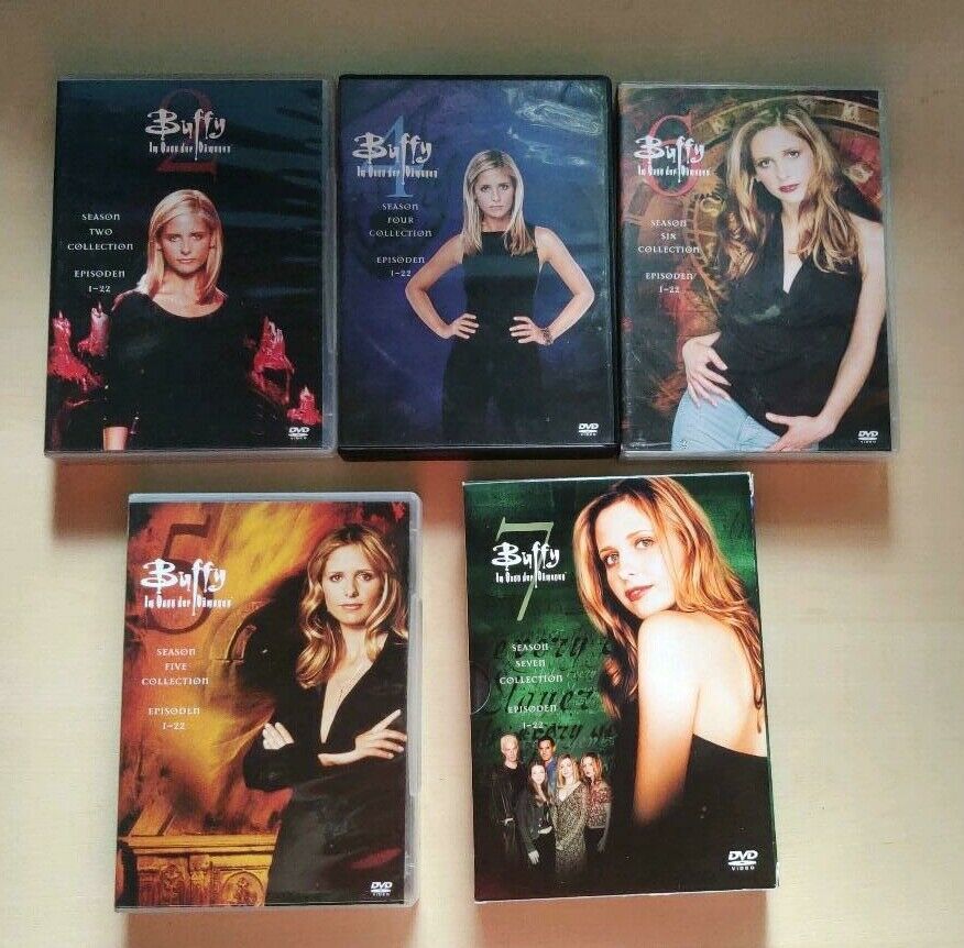 Buffy DVD Staffeln 2, 4, 5, 6, 7 in Salzkotten