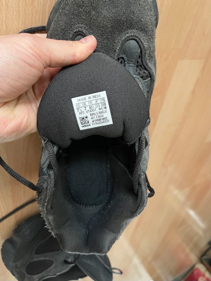 adidas Yeezy 500 utility black 40 2/3 wie 39 für Fuß 25cm in Nürnberg (Mittelfr)