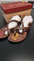 Neue braune Replay Sandalen Original Karton mit Etikett 36 Düsseldorf - Lierenfeld Vorschau
