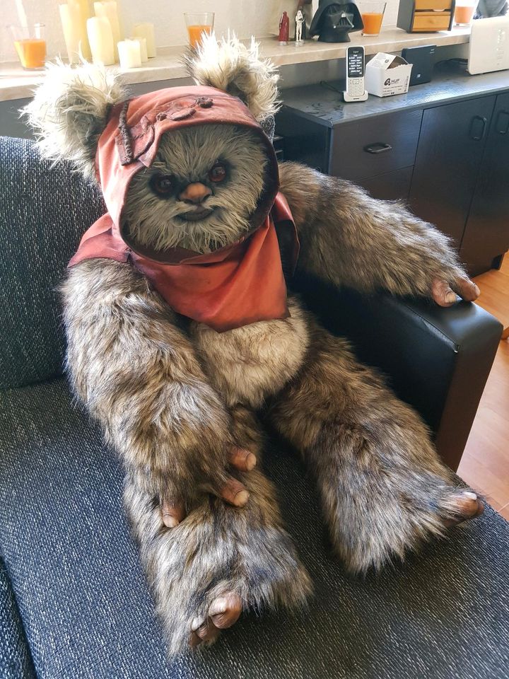 EWOK WICKET (Star Wars) Life-Size-Figur 90 cm in Essen