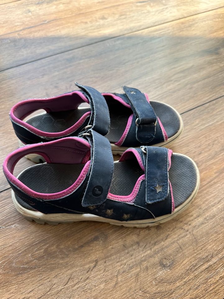 Ricosta Sandalen Größe 35 Blinki Sterne blau pink in Hamburg