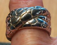 Ring mit reptilartiger Oberfläche, Gr. 56 Bayern - Zeilarn Vorschau