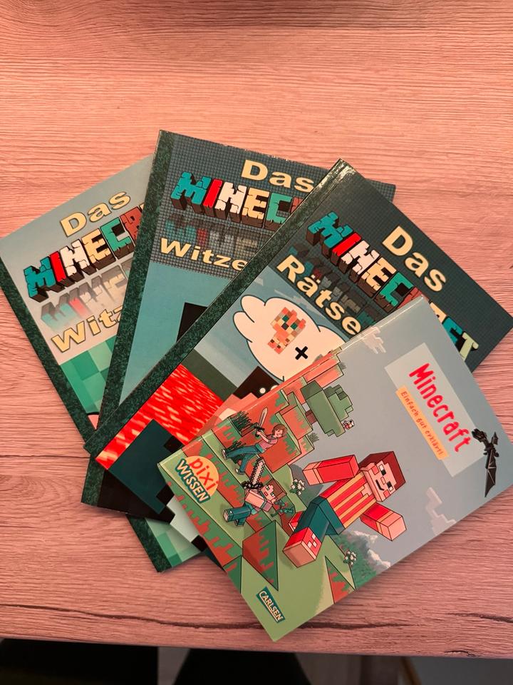 Minecraft Witzebuch/ Rätselbuch u einfach erklärt in Hohen Neuendorf
