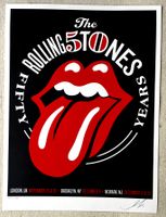 Rolling Stones 50 Years - Shepard Fairey OBEY Siebdruck Hessen - Dietzenbach Vorschau