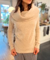 Kuscheliger Pullover mit Kragen XS 34 beige warm Pulli S 36 Baden-Württemberg - Heidelberg Vorschau