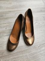 Vagabond Damenschuhe  gold/bronze Echtleder Nordrhein-Westfalen - Mönchengladbach Vorschau