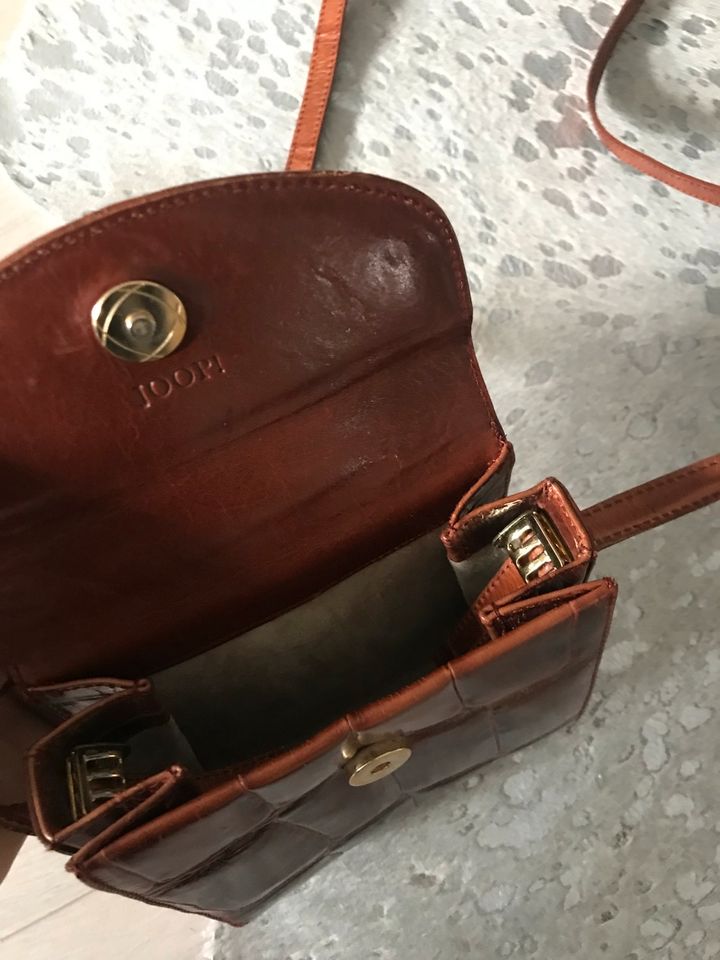 JOOP Handtasche Tasche Leder Schulter Cross Body braun Top Vinted in München