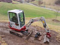 Bagger Minibagger mieten leihen vermieten Takeuchi Kubota Baden-Württemberg - Wolfach Vorschau