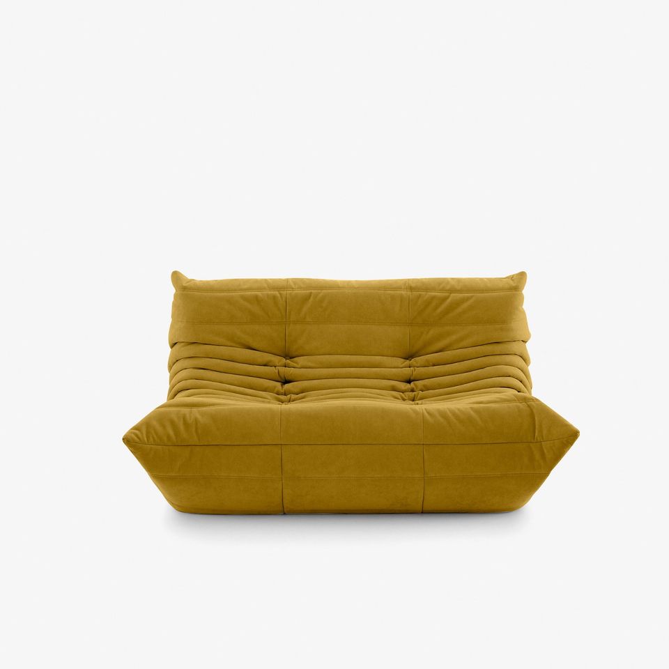 ligne roset Hohenzollernstr TOGO 2er Sofa Alcantara Gelb PREORDER in München