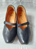 Damenschuhe Marke Think! Leder, schwarz, Gr. 37,5 Bremen - Oberneuland Vorschau