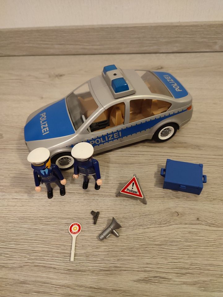 Playmobil Polizeiauto+ Hubschrauber+ Motorrad 5179+5916+5180 in Bad Iburg