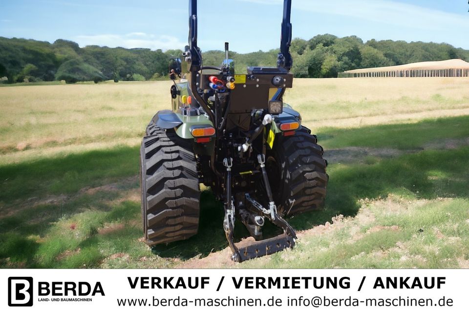 ✅Startrac 263 Kleintraktor NATO GRÜN mit Ackerstollenbereifung Traktor Kleintraktor Allrad 4x4 Schlepper✅ in Neu Wulmstorf