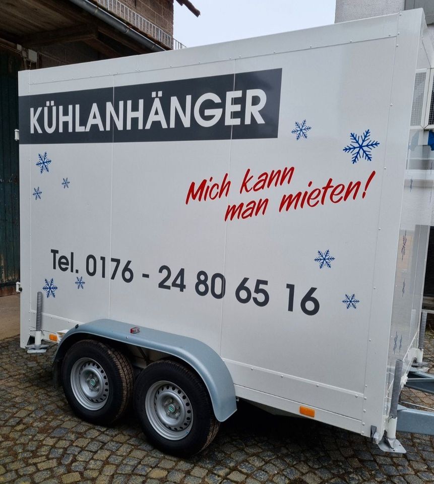 Neuwertige Kühlwagen / Kühlanhänger / Stehtische zu vermieten in Rabenau