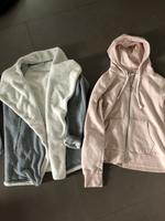 Set 2x Sweatshirt Jacke Damen S grau rosa Teddyjacke Bayern - Zeil Vorschau