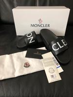Moncler Pantoletten mit Logo-Print Bayern - Ingolstadt Vorschau