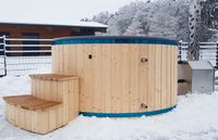 Hot Tub Badefass Badezuber Naturholz für 4-6 Personen 200cm Bayern - Mühlhausen i.d. Oberpfalz Vorschau