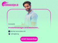 Produktmanager (m/w/d) Antriebstechnik Baden-Württemberg - Ludwigsburg Vorschau