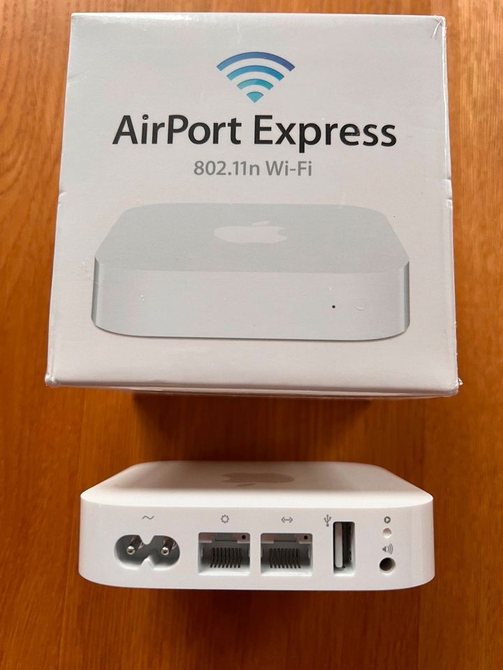 Apple AirPort Express A1392 Airplay 2 / Audio Streaming wie NEU in Borstel-Hohenraden