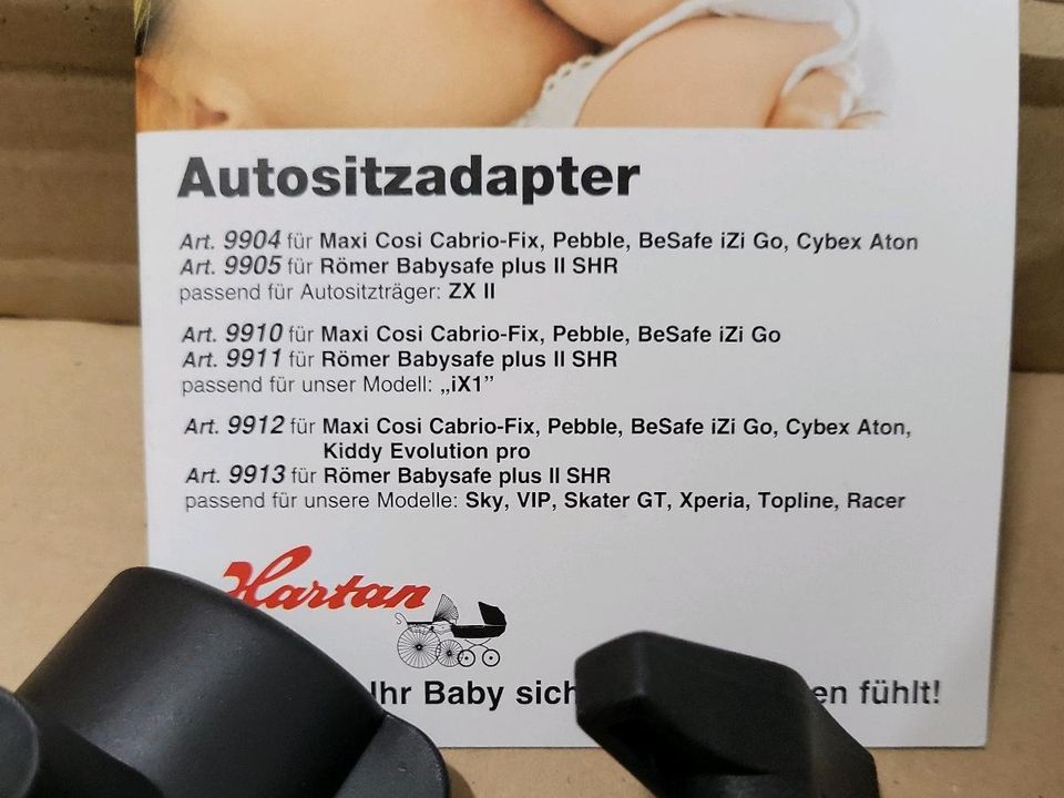 Hartan Adapter Auto Babyschale Römer Baby Safe plus SHR 2 in Leipzig