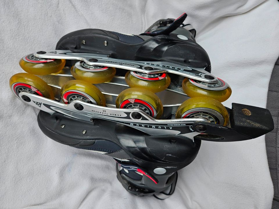 K2 Inline Skates Inliner Rollschuhe Gr.44,45 - 29 Cm ABEC5 in Worms