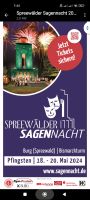 3 Tickets Spreewälder Sagennacht Burg 19.05. - 20.05.24 Brandenburg - Lübbenau (Spreewald) Vorschau
