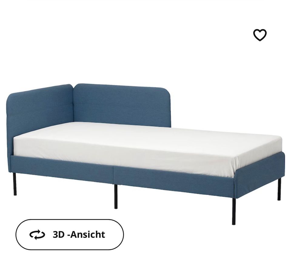 Blakullen IKEA Bettgestell 90x200 cm Bett Jugendbett Tagesbett in Eppelheim