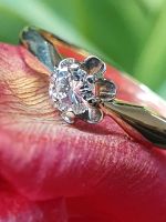 Verlobungsring mit Diamant 585er Gelbgold Burglesum - Lesum Vorschau