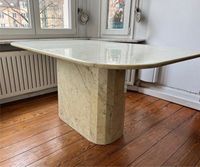 Mid Century Marmor Tisch Esstisch 70er Oval weiß vintage Bonn - Südstadt Vorschau