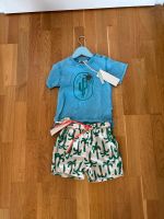 Ammehoela Organic Set Tshirt und Badehose Palme Sommer Gr. 86 Ludwigsvorstadt-Isarvorstadt - Isarvorstadt Vorschau