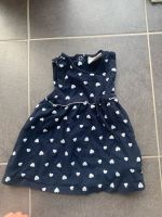 Kleid Mädchen 68 Marine blau Herzchen Festlich Baby Saarland - St. Wendel Vorschau